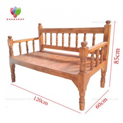 تخت سنتی چوبی 60*120 کد 303