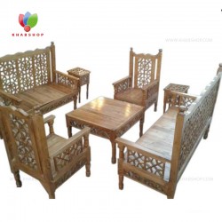 تخت هفت نفره سنتی کد 113 تخت هفت نفره سنتی کد 113