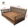 تخت سنتی چوبی 90*190 کد 240