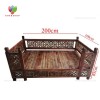 تخت سنتی چوبی 100*200 کد 242