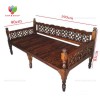 تخت سنتی چوبی 90*190 کد 247
