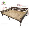 تخت سنتی چوبی 150*200 کد 262