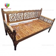 تخت سنتی چوبی 80*180 کد 282