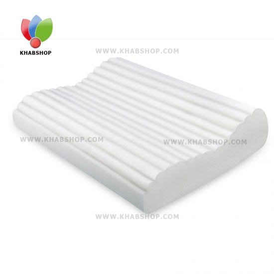 بالش طبی مموری فوم شیار دار رایافوم سایز XL