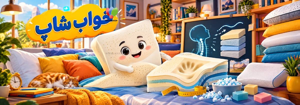 مموری فوم چگونه با وزن بدن سازگار میشود؟